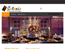 Tablet Screenshot of catania.cl